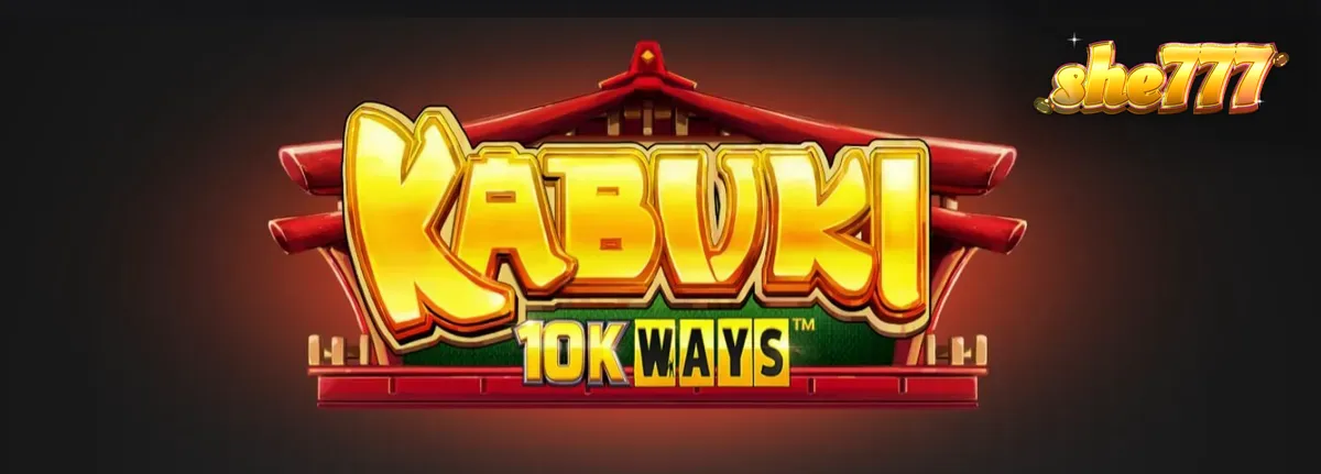Tampilan visual slot Kabuki 10k Ways dengan tema teater Jepang