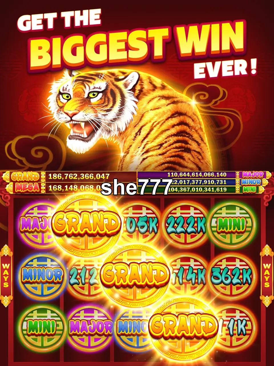 she777 Tangkapan Layar - APK Resmi